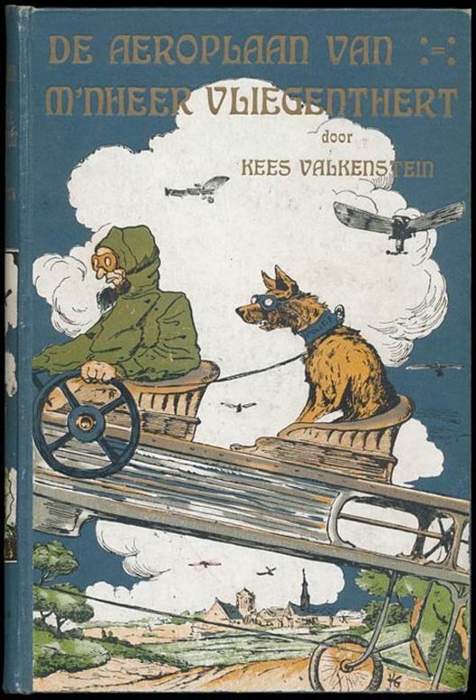 De aeroplaan van m'nheer Vliegenthert