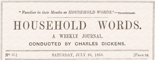 Household words, No. 17, March 30 to September 21, 1850