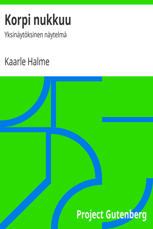 Korpi nukkuu