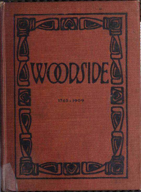 Woodside, the North End of Newark, N.J
Its History, Legends and Ghost Stories Gathered from the Records and the Older Inhabitants Now Living