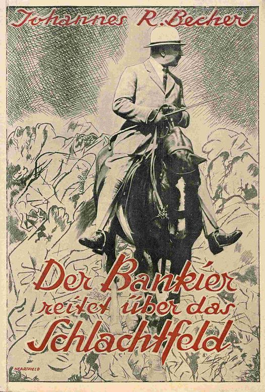 Der Bankier reitet über das Schlachtfeld