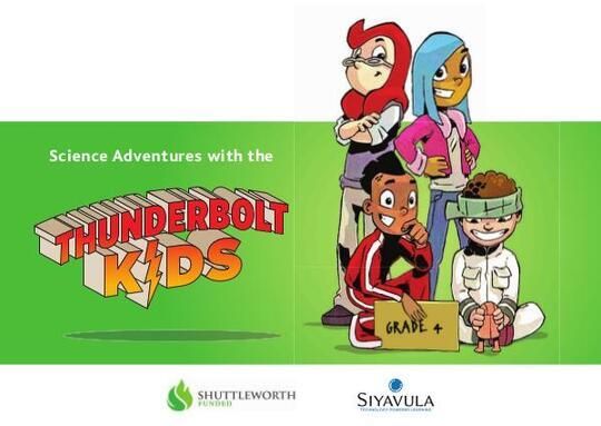 Sciences Adventures with the Thunderbolt Kids Grade 4