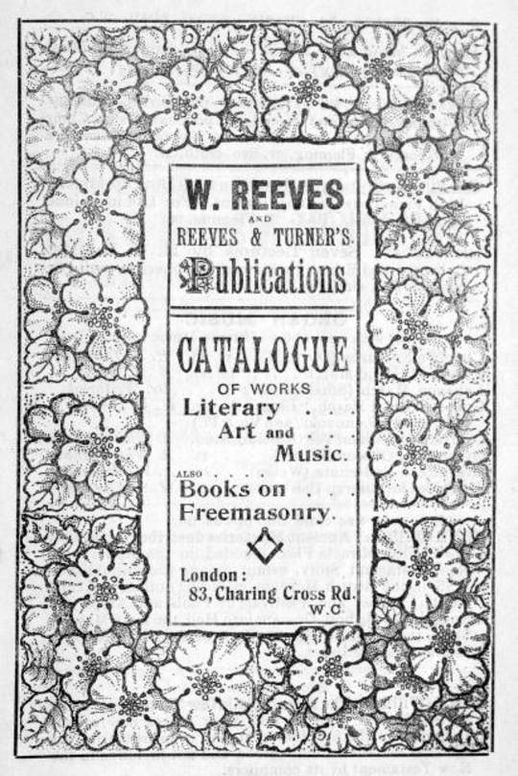 Catalogue of Works Literary Art and Music