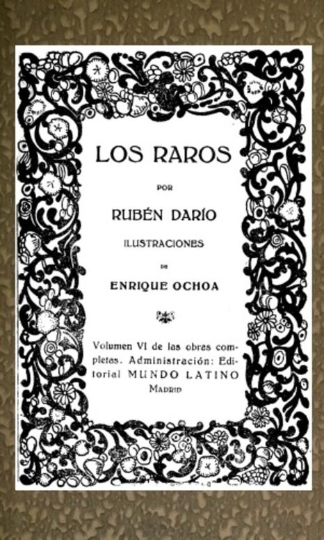 Los Raros Obras Completas Vol. VI