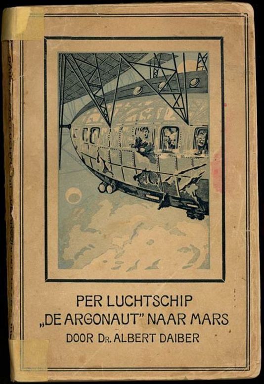 Per luchtschip de Argonaut naar Mars