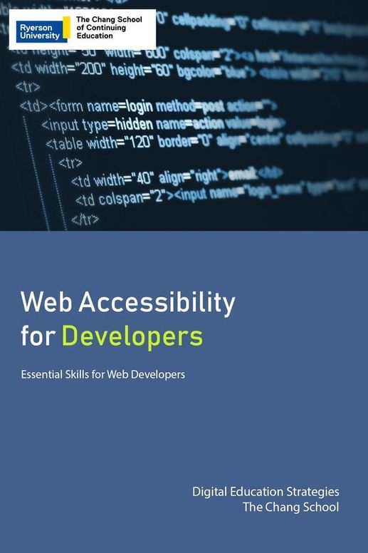 Web Accessibility for Developers