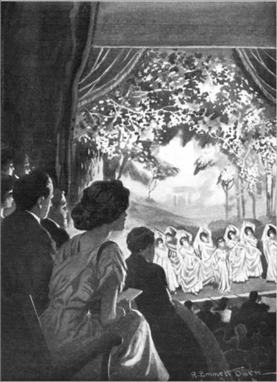 The Corner House Girls in a Play How they rehearsed, how they acted, and what the play brought in