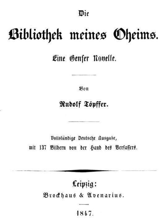 Die Bibliothek meines Oheims Eine Genfer Novelle