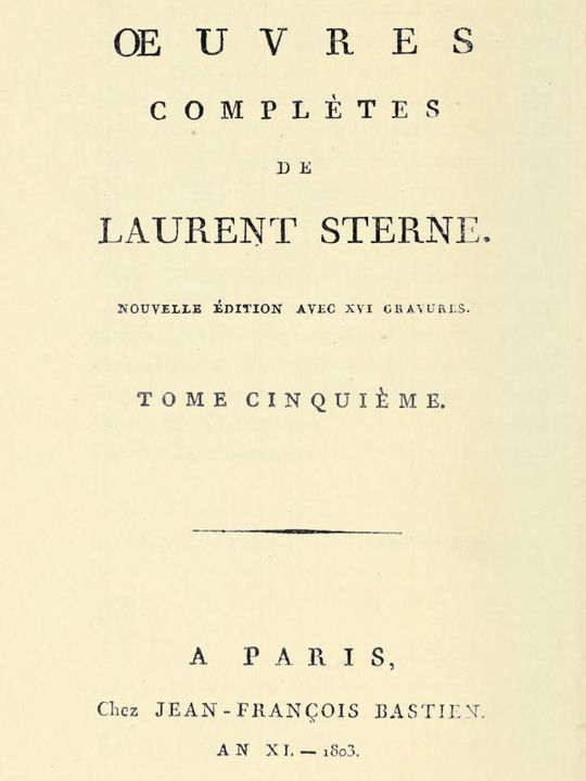 Oeuvres complètes, tome 5/6