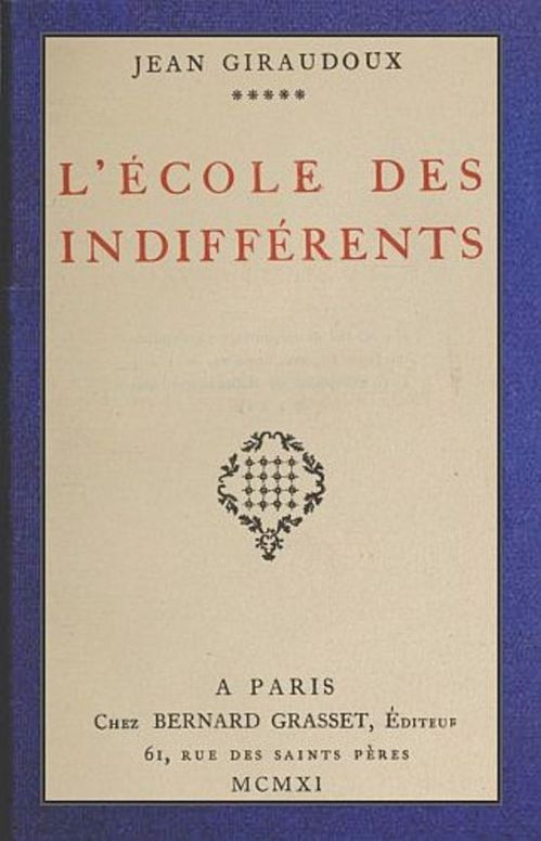 L'École des indifférents