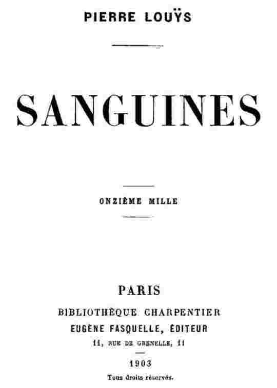 Sanguines