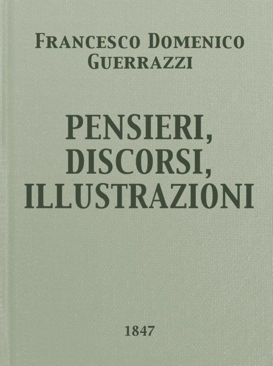 Pensieri - Discorsi - Illustrazioni