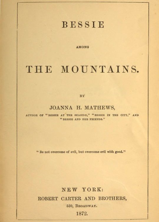 Bessie among the Mountains