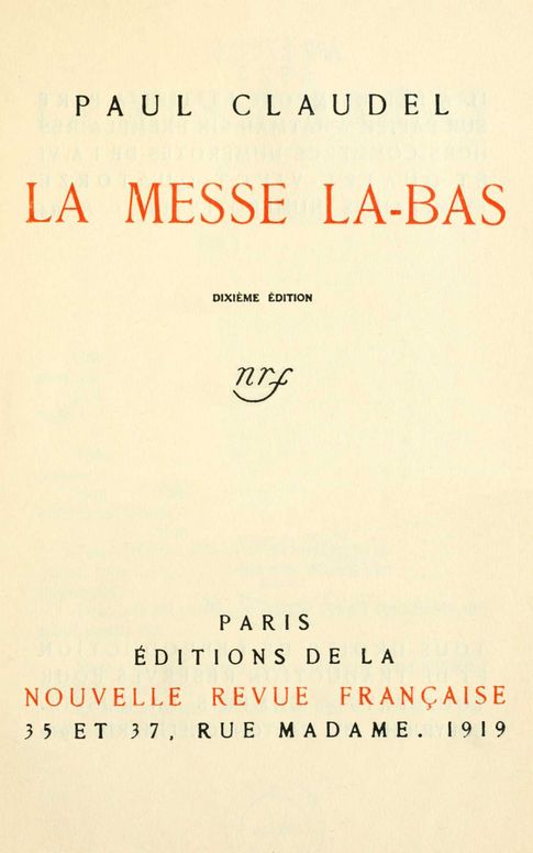 La messe là-bas