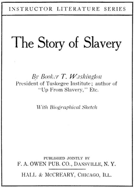 The Story of Slavery