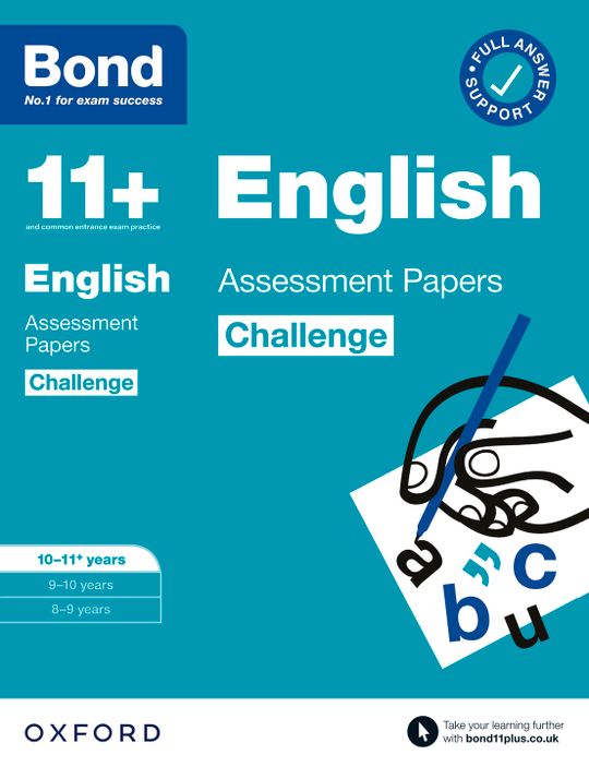 Bond 11+: Bond 11+ English Challenge Assessment Papers 10-11 years: Ready for the 2024 exam