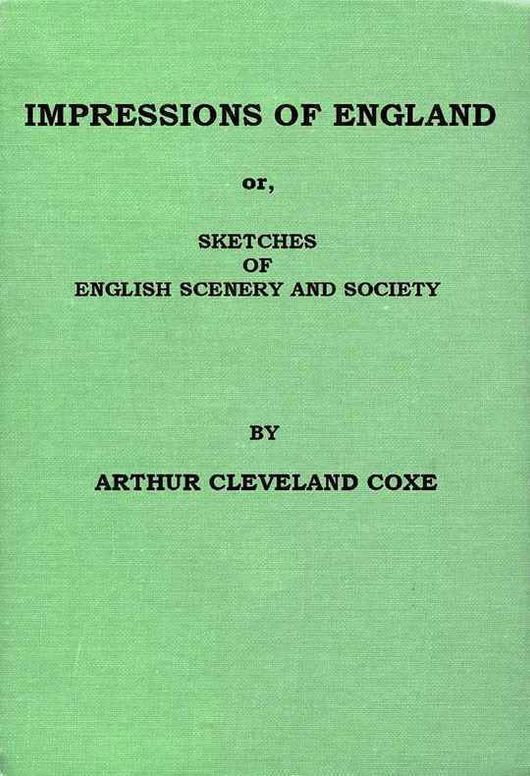 Impressions of England
or Sketches of English Scenery and Society