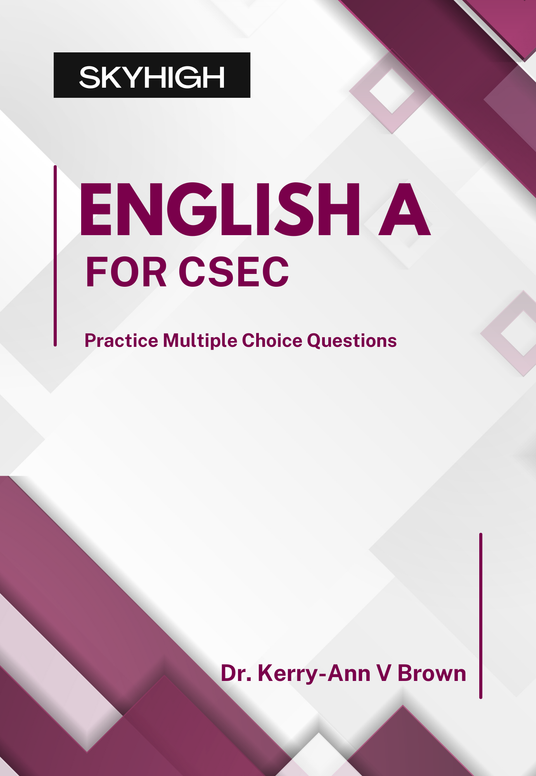 CSEC English A MCQ 