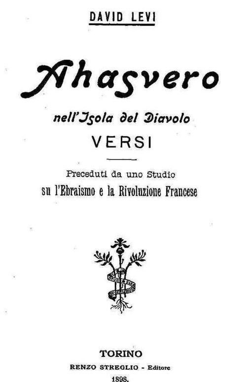 Ahasvero nell'Isola del Diavolo