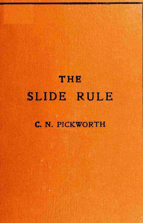 The slide rule