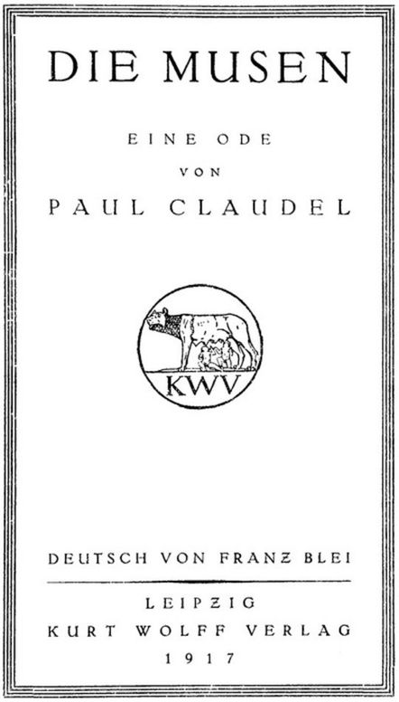 Die Musen Eine Ode