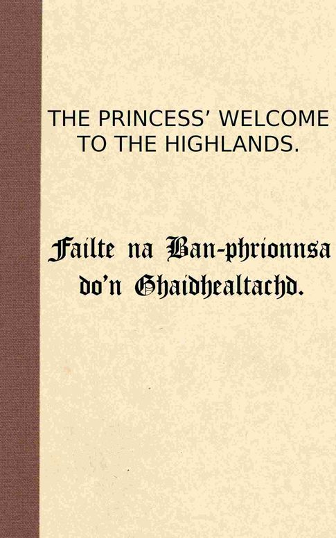 Failte na Ban-phrionnsa do'n Ghaidhealtachd