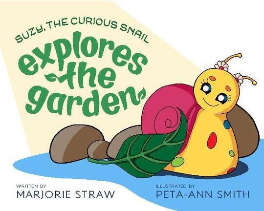 Suzy the Curious Snail Explores the Garden