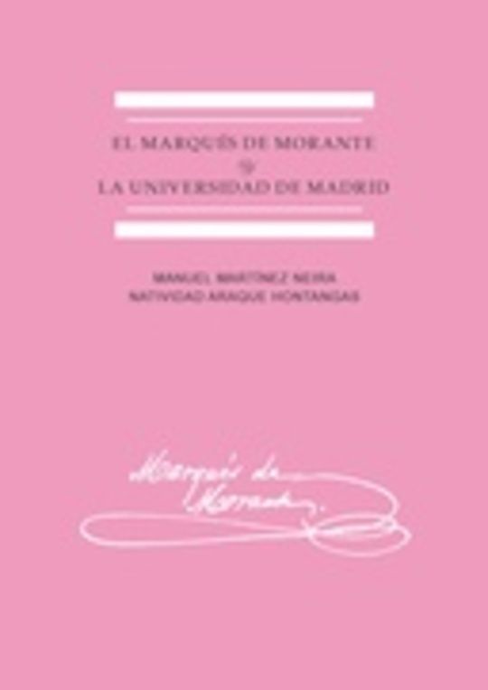 El marqués de Morante y la Universidad de Madrid