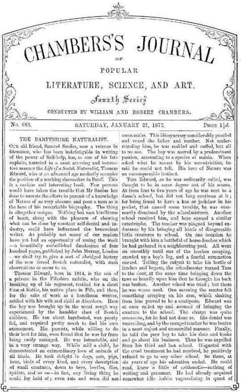 Chambers's Journal of Popular Literature, Science, and Art, No. 683 January 27, 1877