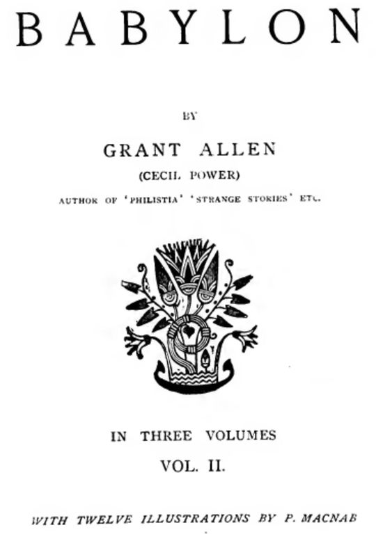 Babylon, Volume 2 (of 3)