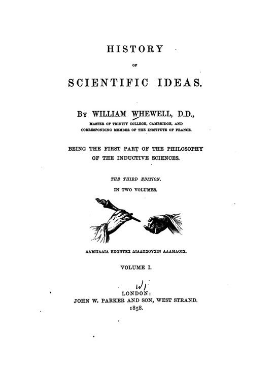 History of scientific ideas