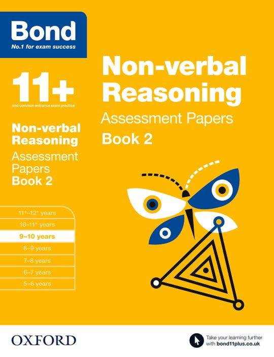 Bond 11+: Bond 11+ Non-verbal Reasoning Assessment Papers 9-10 Book 2