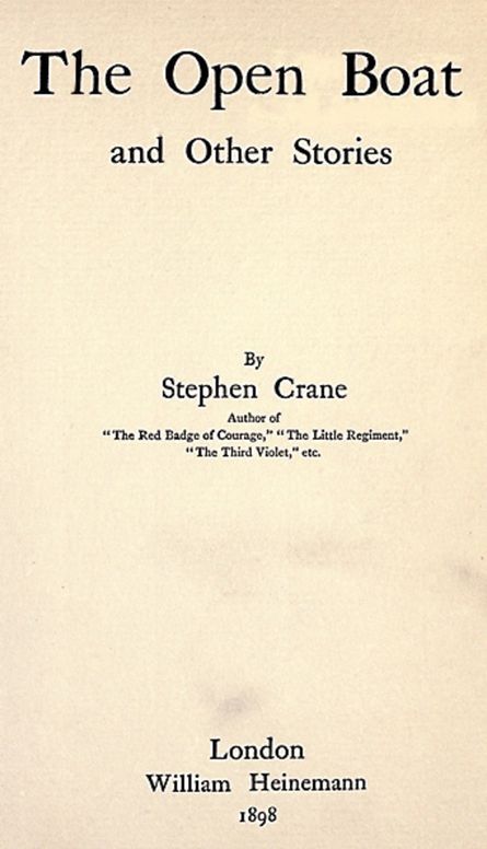 The Open Boat and Other Stories