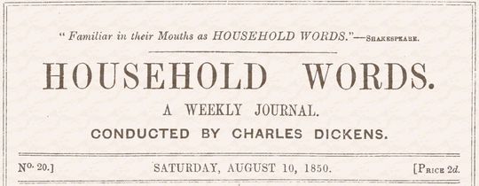Household words, No. 20, August 10, 1850