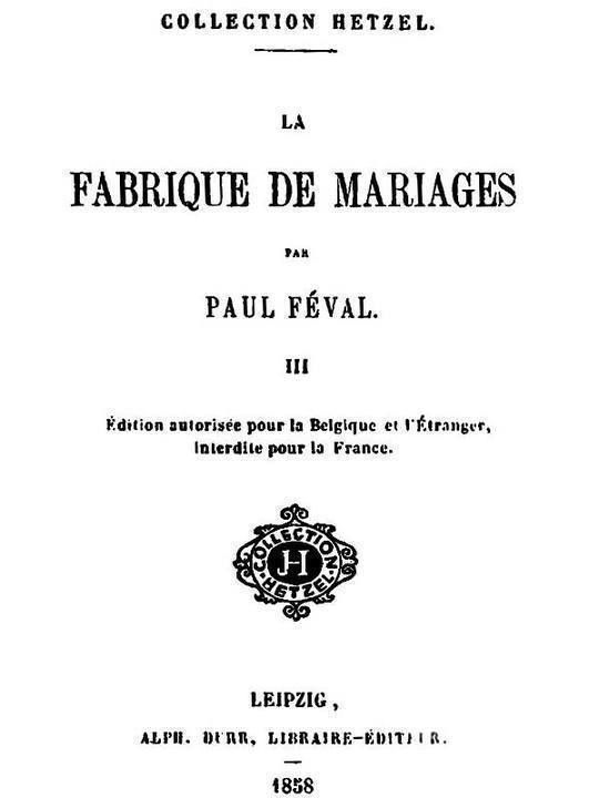 La fabrique de mariages, Vol. III