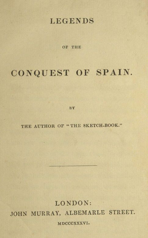 Legends of the conquest of Spain