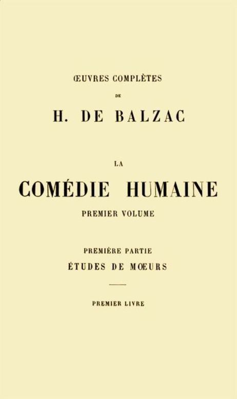 La Comédie humaine - Volume 01