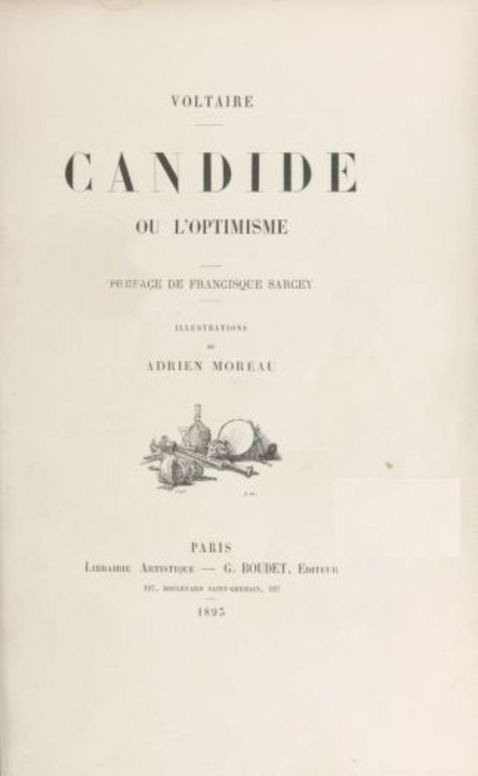 Candide
ou L'optimisme