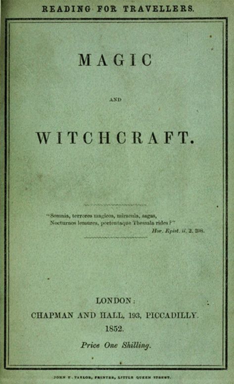 Magic and Witchcraft