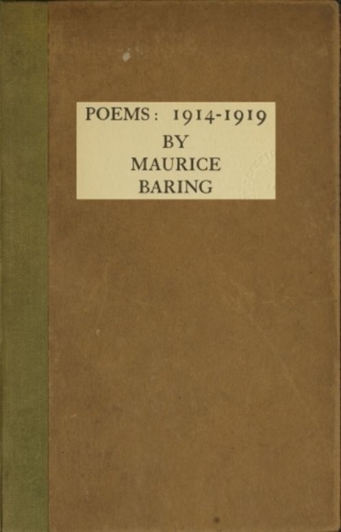 Poems, 1914-1919