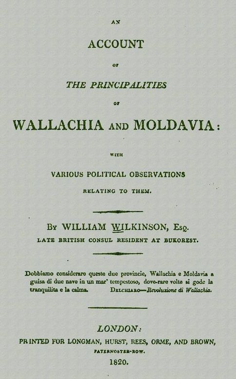 An account of the principalities of Wallachia and Moldavia: with various political observations relating to them