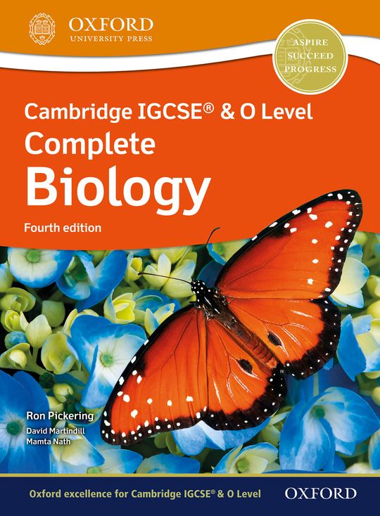 Cambridge IGCSEÂ® & O Level Complete Biology: Student Book Fourth Edition