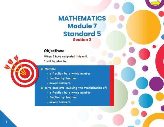 Mathematics Module 7 Standard 5 Section 2
