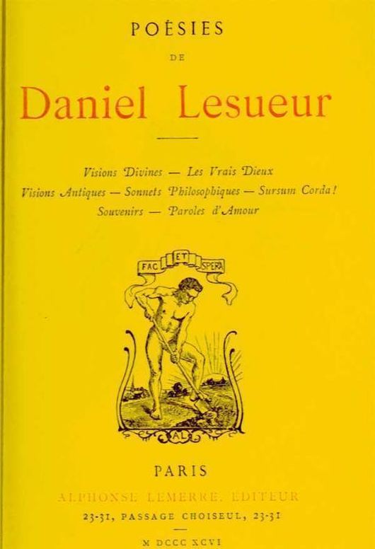 Poésies de Daniel Lesueur