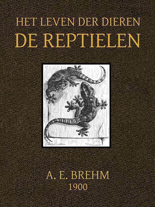 Het Leven der Dieren. Derde Deel, Hoofdstuk 1 tot 4, De Kruipende Dieren