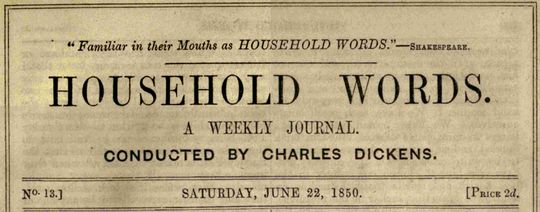 Household Words, No. 13, June 22, 1850