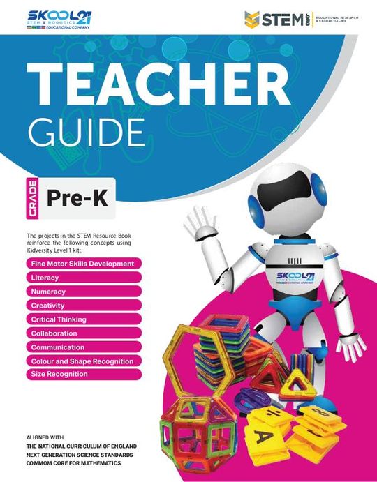 SKOOL21 - STEM Teacher Guide (Grade Pre-K)