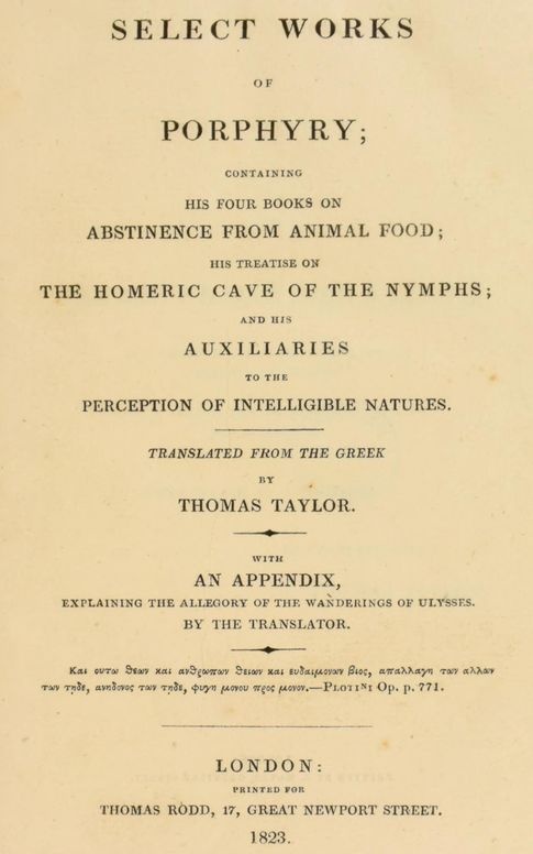 Select works of Porphyry