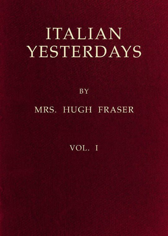 Italian Yesterdays, vol. 1