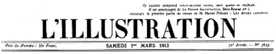 L'Illustration, No. 3653, 1er Mars 1913